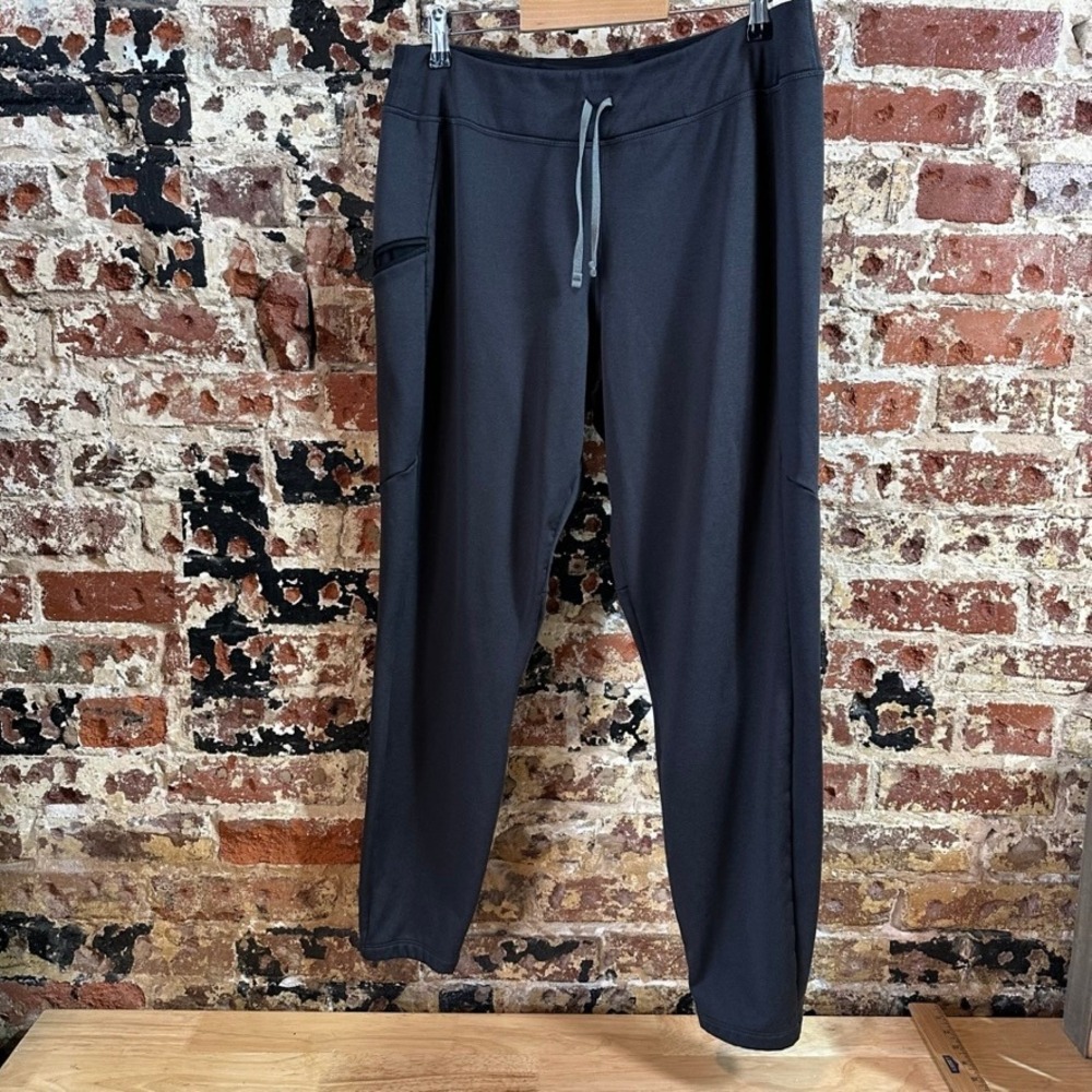 Patagonia Terrebonne Jogger Pants Womens Large Black Stretch Outdoor Casual